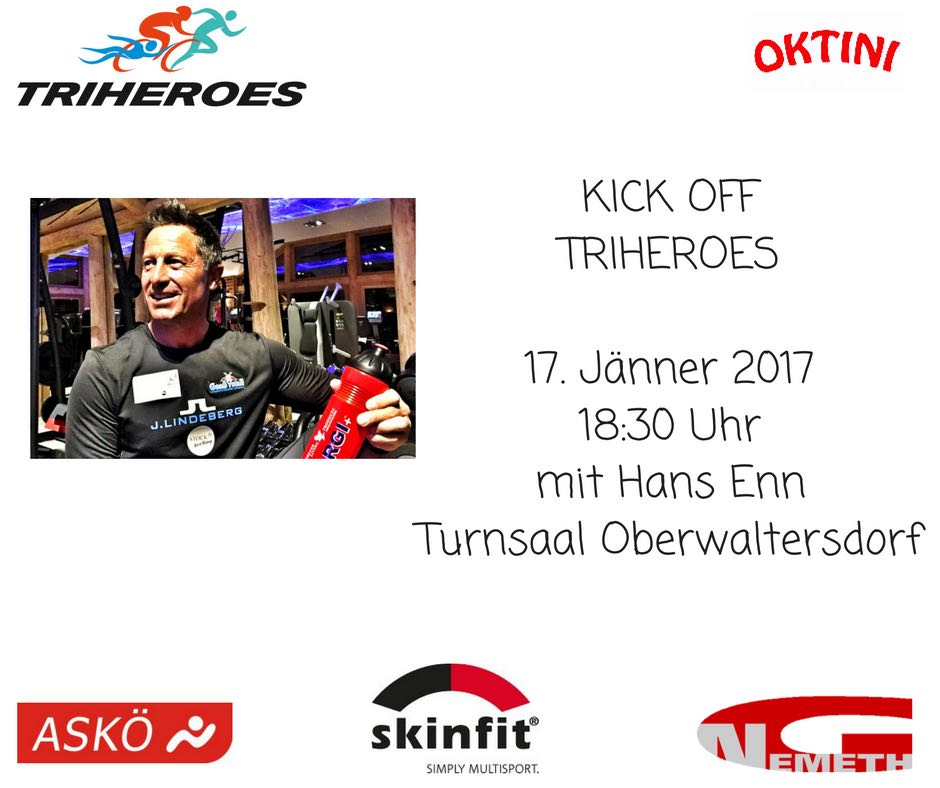 You are currently viewing KICK OFF TRIHEROS mit Hans Enn
